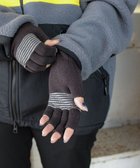 【オルクベット/ORuKuBET】の【UNISEX】ウォーキング・ランニンググローブ / CABOTO【温度調整/再帰反射素材使用・日本製】 ダークグレー|ID: prp329100004866128 ipo3291000000036223371