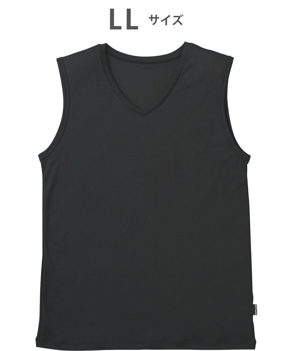 【ワコール/Wacoal / MEN】のインナー 【ムレからの解放】 吸放湿性 吸汗速乾 通気性 ノースリーブ /ブロス GL3311 インテリア・キッズ・メンズ・レディースファッション・服の通販 founy(ファニー) 　ファッション　Fashion　メンズファッション　Fashion for Men　アンダー　Underwear Essentials　インナー　Innerwear　ノースリーブ　Sleeveless, No-Sleeve　夏　Summer　抗菌　Antibacterial, Bacteria-Resistant　春　Spring　S/S・春夏　SS, Spring/Summer, Warm Season　ブラック|ID: prp329100004866130 ipo3291000000036223410