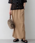 【23区/NIJYUSANKU】の【SLOW/一部店舗限定】ガーメントツイル セミフレア スカート 人気、トレンドファッション・服の通販 founy(ファニー) ファッション Fashion レディースファッション Fashion for Women スカート Skirts Aライン・フレアスカート A-Line & Flared Skirts ヴィンテージ Vintage Style 春 Spring シンプル Simple, Minimal スウェット / スエット Sweatshirt, Sweatwear セットアップ Set-Up, Coordinated Outfit ツイル Twist, Twisted Detail ドレープ Drape, Draping Fabric フレア Flare, Flared リラックス Relax, Relaxed Fit ワイド Wide, Wide Fit S/S・春夏 SS, Spring/Summer, Warm Season おすすめ Recommended / Our Picks 夏 Summer 2026年 2026 thumbnail ベージュ系|ID: prp329100004866136 ipo3291000000036223541