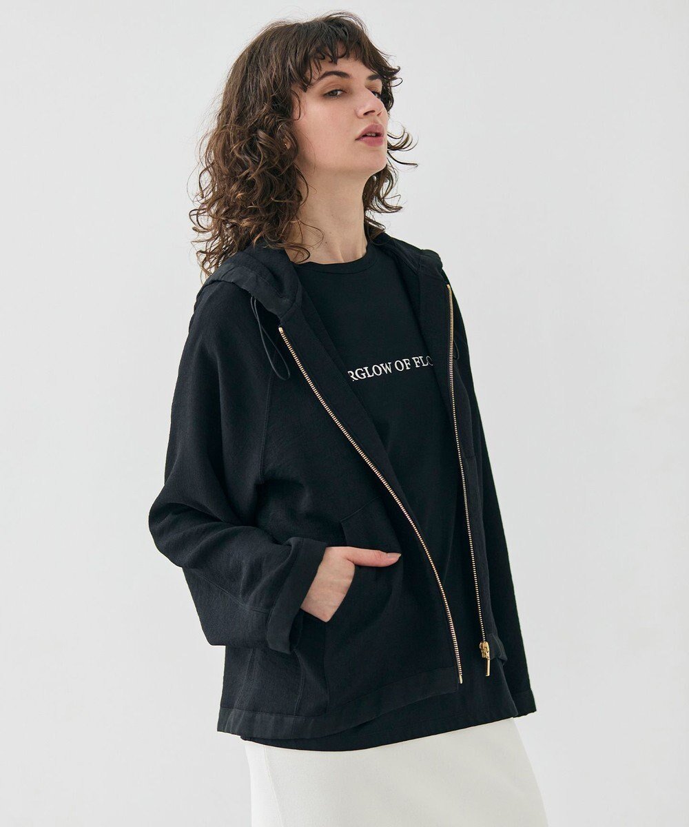 【ベイジ,/BEIGE,】のBROOM / スウェット風オーバーサイズドロストパーカー インテリア・キッズ・メンズ・レディースファッション・服の通販 founy(ファニー) 　ファッション　Fashion　レディースファッション　Fashion for Women　トップス・カットソー　Cut & Sew Tops　レディースパーカー・カジュアルフーディー　Casual Hoodies & Sweatshirts　スウェット・クルーネックトップス　Sweatshirts & Crewnecks / Relaxed Fit Sweat Tops　スウェット / スエット　Sweatshirt, Sweatwear　パーカー　Hoodie, Parka　ボックス　Boxy, Box Shape　ボトム　Bottoms, Lower Wear　ロング　Long, Long-Length　エレガント 上品　Elegant　夏　Summer　春　Spring　S/S・春夏　SS, Spring/Summer, Warm Season　秋　Autumn　Black|ID: prp329100004866137 ipo3291000000036223554