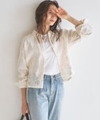 【23区/NIJYUSANKU】の【SLOW/一部店舗限定】カットジャカード シャツ 人気、トレンドファッション・服の通販 founy(ファニー) ファッション Fashion レディースファッション Fashion for Women トップス・カットソー Cut & Sew Tops シャツ・ブラウス・オフィスカジュアル Elegant Blouses & Button-Ups 春 Spring シンプル Simple, Minimal ジャカード／ジャガード Jacquard, Woven Pattern デニム Denim, Jeans Material バランス Balance, Style Balance フロント Front, Front Design ボトム Bottoms, Lower Wear ミリタリー Military, Army Style リラックス Relax, Relaxed Fit ワッシャー Washer, Crinkled Finish S/S・春夏 SS, Spring/Summer, Warm Season おすすめ Recommended / Our Picks 夏 Summer 2026年 2026 thumbnail アイボリー系|ID: prp329100004866140 ipo3291000000036223609