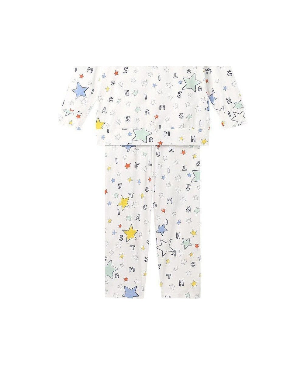 【ツモリチサト スリープ/tsumori chisato SLEEP】のツモリチサト パジャマ 長袖 長ズボン 綿100%(本体) 天竺素材 レディース UDX558 /ワコール インテリア・キッズ・メンズ・レディースファッション・服の通販 founy(ファニー) 　ファッション　Fashion　レディースファッション　Fashion for Women　トップス・カットソー　Cut & Sew Tops　カラフル　Colorful Design　パジャマ　Pajamas, Sleepwear　ボトム　Bottoms, Lower Wear　モチーフ　Motif, Design Theme　長袖　Long Sleeve, Full Sleeve　アイボリー|ID: prp329100004866142 ipo3291000000036223625