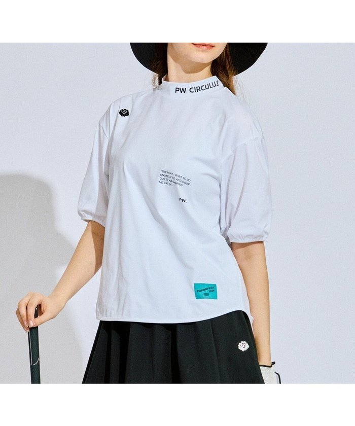 【ピーダブリュサーキュラス/PW CIRCULUS】の再入荷!【UV遮蔽率99% UVカット / 速乾 / ストレッチ】【WOMEN】パフスリーブモックネックT ゴルフウェア レディース インテリア・キッズ・メンズ・レディースファッション・服の通販 founy(ファニー) https://founy.com/ ファッション Fashion レディースファッション Fashion for Women トップス・カットソー Cut & Sew Tops シャツ・ブラウス・オフィスカジュアル Elegant Blouses & Button-Ups ロングTシャツ・Tシャツ Longline T-Shirts & Tees カットソー・ベーシックTシャツ Cut-and-Sewn Tops / Stretch Tees & Basics カットソー Cut and Sewn Top ゴルフ Golf ショルダー Shoulder, Shoulder Strap シンプル Simple, Minimal ストレッチ Stretch, Stretchy Fabric スリーブ Sleeve, Long Sleeve / Short Sleeve ドロップ Drop Shoulder, Dropped Style フェミニン Feminine, Girly ボトム Bottoms, Lower Wear モックネック Mock Neck, Short Turtleneck 再入荷 Restock / Back in Stock 吸水 Absorbent, Quick-Dry 夏 Summer 春 Spring S/S・春夏 SS, Spring/Summer, Warm Season |ID: prp329100004866146 ipo3291000000036223692