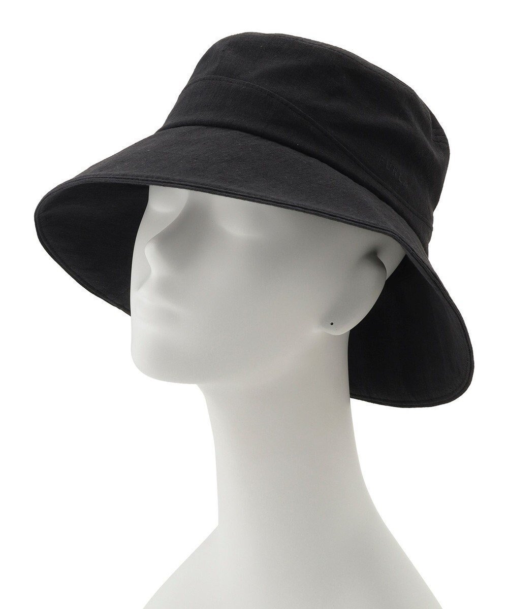 【ムーンバット/MOONBAT】の【帽子】フルラ (FURLA) 広つばハット 同色ロゴ刺繍 サイズ調整 人気、トレンドファッション・服の通販 founy(ファニー) 　ファッション　Fashion　レディースファッション　Fashion for Women　キャップ&ハット　Hats & Caps　アシンメトリー　Asymmetrical Style　イタリア　Italy　エレガント 上品　Elegant　コレクション　Collection, Seasonal Line　パターン　Pattern, Design Print　帽子　Hat, Headwear　 other-1|ID: prp329100004866149 ipo3291000000036223750