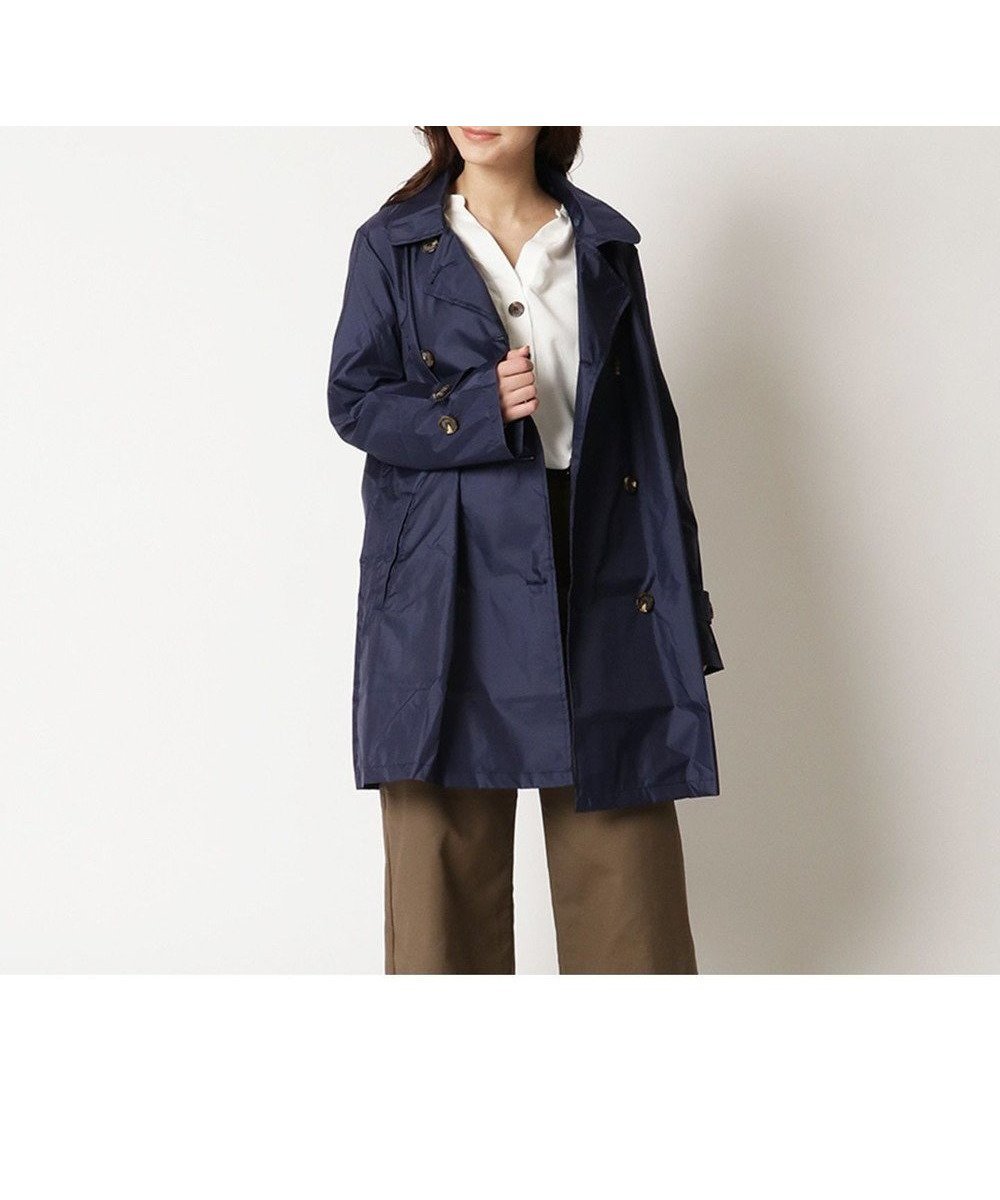 【イザック/Y'SACCS】のレインコート スタンダードタイプ インテリア・キッズ・メンズ・レディースファッション・服の通販 founy(ファニー) 　ファッション　Fashion　レディースファッション　Fashion for Women　アウター　Coat / Outerwear Collection　コート・ロングコート・ピーコート　Long Coats, Peacoats & More　ポンチョ・ケープコート　Ponchos & Capes　コンパクト　Compact, Small Size　スタンダード　Standard, Basic　ポンチョ　Poncho, Cape Style　ポーチ　Pouch, Small Case　無地　Plain, Solid Color　羽織　Haori, Light Jacket　ネイビー|ID: prp329100004866151 ipo3291000000036223802