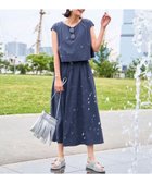 【エニィ スィス/any SiS】の【撥水・UVカット】ウォーターサイド ワンピース 人気、トレンドファッション・服の通販 founy(ファニー) ファッション Fashion レディースファッション Fashion for Women ワンピース Dresses ウォーター Water 春 Spring カーディガン Cardigan, Knitwear サングラス Sunglasses, Shades サンダル Sandals, Summer Shoes スリーブ Sleeve, Long Sleeve / Short Sleeve セットアップ Set-Up, Coordinated Outfit フレア Flare, Flared フレンチ French, French Style ポケット Pocket, Pocket Detail 帽子 Hat, Headwear メッシュ Mesh, Net Fabric リゾート Resort, Vacation Style S/S・春夏 SS, Spring/Summer, Warm Season おすすめ Recommended / Our Picks 夏 Summer エレガント 上品 Elegant 新作・新入荷 New Arrivals / New In thumbnail ダルブルー|ID: prp329100004866157 ipo3291000000036223949