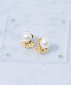 【ピッシェアンス/Pisceans】の2wayフローラル コットンパールピアス 人気、トレンドファッション・服の通販 founy(ファニー) ファッション Fashion レディースファッション Fashion for Women アクセサリー Fashion Accessories イヤリング Earrings オケージョン Occasion Wear シンプル Simple, Minimal ジャケット Jacket, Outerwear パール Pearl, Pearl Accent フラワー Flower, Floral プレート Plate, Dish モチーフ Motif, Design Theme セレモニー Ceremony ギフト プレゼント Gift / Present 入学式 Entrance Ceremony 卒業式 Graduation Ceremony 結婚式 Wedding 披露宴 Wedding Reception thumbnail マットゴールド|ID: prp329100004866158 ipo3291000000036223979