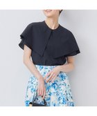 【組曲/KUMIKYOKU】のサッカーストレッチ 襟付きブラウス 人気、トレンドファッション・服の通販 founy(ファニー) ファッション Fashion レディースファッション Fashion for Women トップス・カットソー Cut & Sew Tops シャツ・ブラウス・オフィスカジュアル Elegant Blouses & Button-Ups 春 Spring ギンガム Gingham, Gingham Fabric サッカー Seersucker, Summer Fabric ストレッチ Stretch, Stretchy Fabric スリット Slit, Slit Detail パターン Pattern, Design Print フリル Frill, Ruffle フロント Front, Front Design ボトム Bottoms, Lower Wear S/S・春夏 SS, Spring/Summer, Warm Season 夏 Summer thumbnail ブラック系|ID: prp329100004866160 ipo3291000000036224016