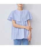 【組曲/KUMIKYOKU】のサッカーストレッチ 襟付きブラウス 人気、トレンドファッション・服の通販 founy(ファニー) ファッション Fashion レディースファッション Fashion for Women トップス・カットソー Cut & Sew Tops シャツ・ブラウス・オフィスカジュアル Elegant Blouses & Button-Ups 春 Spring ギンガム Gingham, Gingham Fabric サッカー Seersucker, Summer Fabric ストレッチ Stretch, Stretchy Fabric スリット Slit, Slit Detail パターン Pattern, Design Print フリル Frill, Ruffle フロント Front, Front Design ボトム Bottoms, Lower Wear S/S・春夏 SS, Spring/Summer, Warm Season 夏 Summer thumbnail サックスブルー系|ID: prp329100004866160 ipo3291000000036224021