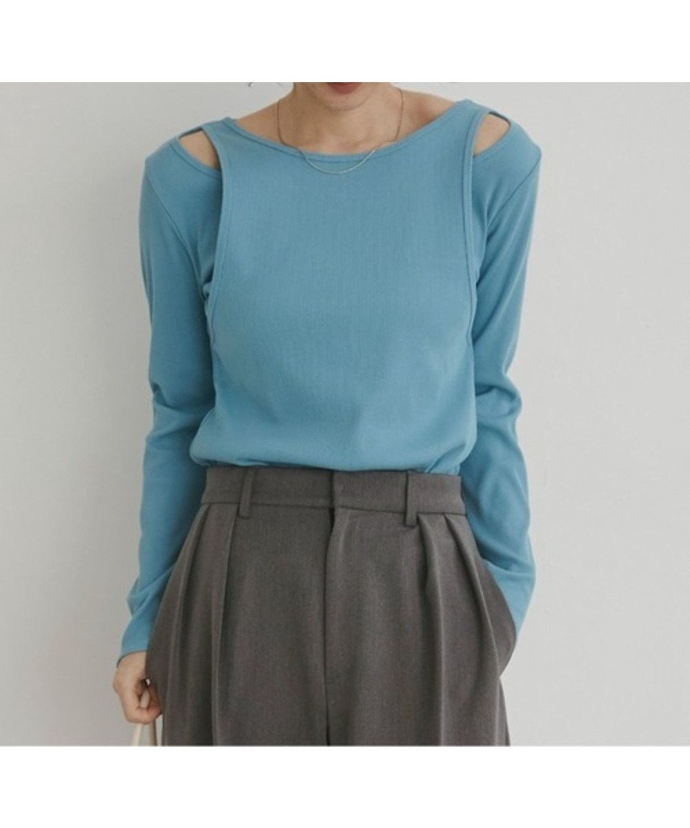 【ウィゴー/WEGO】の【ANGIE VINTAGE】レイヤードカットトップス 人気、トレンドファッション・服の通販 founy(ファニー) ファッション Fashion レディースファッション Fashion for Women トップス・カットソー Cut & Sew Tops シャツ・ブラウス・オフィスカジュアル Elegant Blouses & Button-Ups ロングTシャツ・Tシャツ Longline T-Shirts & Tees カットソー・ベーシックTシャツ Cut-and-Sewn Tops / Stretch Tees & Basics 春 Spring カットソー Cut and Sewn Top キャミワンピース Cami Dress, Slip Dress コンパクト Compact, Small Size スマホ Smartphone, Mobile Device スラックス Slacks, Dress Pants デニム Denim, Jeans Material トレンド Trend, Trending Now ベーシック Basic, Essential ボトム Bottoms, Lower Wear ポケット Pocket, Pocket Detail ミックス Mix, Mixed Style 冬 Winter / This Winter S/S・春夏 SS, Spring/Summer, Warm Season おすすめ Recommended / Our Picks 夏 Summer 2025年 2025 2025春夏・S/S Spring/Summer 2025 SS25 other-1|ID: prp329100004866168 ipo3291000000036224143