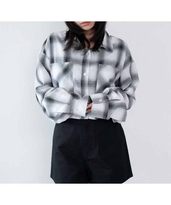 【ウィゴー/WEGO】のショートチェックシャツ インテリア・キッズ・メンズ・レディースファッション・服の通販 founy(ファニー) https://founy.com/ ファッション Fashion レディースファッション Fashion for Women トップス・カットソー Cut & Sew Tops シャツ・ブラウス・オフィスカジュアル Elegant Blouses & Button-Ups インナー Innerwear 春 Spring 秋 Autumn キャミ Camisole, Cami Top コンパクト Compact, Small Size ショート Short, Short Length スマホ Smartphone, Mobile Device チェック Check, Plaid, Tartan トレンド Trend, Trending Now バランス Balance, Style Balance ボトム Bottoms, Lower Wear 羽織 Haori, Light Jacket ミニスカート Mini Skirt, Short Skirt ワイド Wide, Wide Fit 冬 Winter / This Winter S/S・春夏 SS, Spring/Summer, Warm Season おすすめ Recommended / Our Picks 夏 Summer |ID: prp329100004866188 ipo3291000000036224393