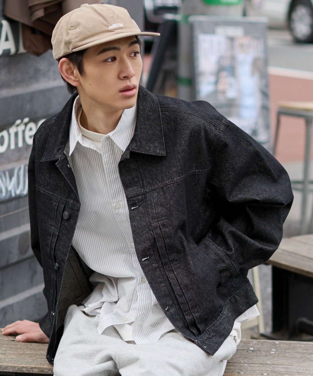 【ウィゴー/WEGO】の【ユニセックス着用ITEM】リジットデニムジャケット インテリア・キッズ・メンズ・レディースファッション・服の通販 founy(ファニー) 　ファッション　Fashion　レディースファッション　Fashion for Women　アウター　Coat / Outerwear Collection　レディースジャケット・軽アウター　Jackets　デニムジャケット / カジュアルアウター　Denim Jackets　インディゴ　Indigo Denim　春　Spring　秋　Autumn　クール　Cool, Chic　シンプル　Simple, Minimal　ジャケット　Jacket, Outerwear　スウェット / スエット　Sweatshirt, Sweatwear　スマホ　Smartphone, Mobile Device　スラックス　Slacks, Dress Pants　セットアップ　Set-Up, Coordinated Outfit　ダウン　Down, Puffer　デニム　Denim, Jeans Material　定番　Standard, Basic Item　ベーシック　Basic, Essential　羽織　Haori, Light Jacket　モノトーン　Monotone, Black and White　ワイド　Wide, Wide Fit　冬　Winter / This Winter　S/S・春夏　SS, Spring/Summer, Warm Season　おすすめ　Recommended / Our Picks　夏　Summer　デニムブラック|ID: prp329100004866189 ipo3291000000036224409