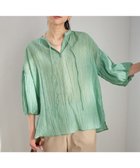 【エニー/ANY】のバルーンスリーブスキッパーブラウス グリーン|ID: prp329100004866196 ipo3291000000036305854