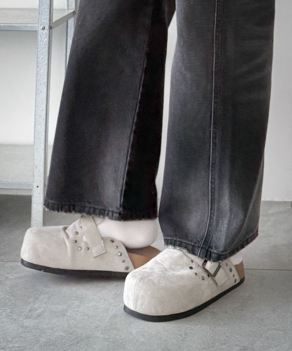 【ウィゴー/WEGO】のスタッズデザインサボ 人気、トレンドファッション・服の通販 founy(ファニー) 　ファッション　Fashion　レディースファッション　Fashion for Women　シューズ　Shoes, Footwear　スニーカー　Sneakers, Trainers　スマホ　Smartphone, Mobile Device　デニム　Denim, Jeans Material　バランス　Balance, Style Balance　ボトム　Bottoms, Lower Wear　ロング　Long, Long-Length　 other-1|ID: prp329100004866197 ipo3291000000036224489