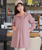 【ティアクラッセ/Tiaclasse】のフロントタックシャツチュニック 人気、トレンドファッション・服の通販 founy(ファニー) ファッション Fashion レディースファッション Fashion for Women トップス・カットソー Cut & Sew Tops シャツ・ブラウス・オフィスカジュアル Elegant Blouses & Button-Ups ウォッシャブル Machine Washable 春 Spring 洗える Machine Washable 秋 Autumn スキッパー Skipper, Open Collar チュニック Tunic, Long Top 長袖 Long Sleeve, Full Sleeve バランス Balance, Style Balance ポケット Pocket, Pocket Detail メランジ Melange, Mixed Yarn ロング Long, Long-Length S/S・春夏 SS, Spring/Summer, Warm Season 夏 Summer エレガント 上品 Elegant ビジネス 仕事 通勤 Business / Work / Commuting thumbnail ピンク|ID: prp329100004866198 ipo3291000000036224498