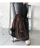 【ウィゴー/WEGO】の【ユニセックス着用ITEM】センターzipナップサック 人気、トレンドファッション・服の通販 founy(ファニー) ファッション Fashion レディースファッション Fashion for Women バッグ Bags スマホ Smartphone, Mobile Device センター Center, Center Line フロント Front, Front Design ポケット Pocket, Pocket Detail リュック Backpack, Rucksack ビジネス 仕事 通勤 Business / Work / Commuting thumbnail ブラウン|ID: prp329100004866203 ipo3291000000036224559