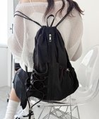 【ウィゴー/WEGO】の【ユニセックス着用ITEM】センターzipナップサック 人気、トレンドファッション・服の通販 founy(ファニー) ファッション Fashion レディースファッション Fashion for Women バッグ Bags スマホ Smartphone, Mobile Device センター Center, Center Line フロント Front, Front Design ポケット Pocket, Pocket Detail リュック Backpack, Rucksack ビジネス 仕事 通勤 Business / Work / Commuting thumbnail ブラック|ID: prp329100004866203 ipo3291000000036224563