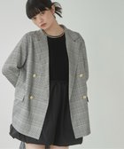 【ウィゴー/WEGO】の【ANGIE VINTAGE/セレモニー】金ボタン ダブルブレザージャケット 人気、トレンドファッション・服の通販 founy(ファニー) ファッション Fashion レディースファッション Fashion for Women アウター Coat / Outerwear Collection レディースジャケット・軽アウター Jackets テーラードジャケット / 通勤・きれいめスタイル Tailored Jackets & Blazers アンティーク Antique-Inspired オケージョン Occasion Wear 秋 Autumn シンプル Simple, Minimal ジャケット Jacket, Outerwear スウェット / スエット Sweatshirt, Sweatwear ストレッチ Stretch, Stretchy Fabric ダウン Down, Puffer ダブル Double, Double-Breasted デニム Denim, Jeans Material トレンド Trend, Trending Now 定番 Standard, Basic Item ベーシック Basic, Essential ポケット Pocket, Pocket Detail 羽織 Haori, Light Jacket マニッシュ Mannish, Boyish ミックス Mix, Mixed Style ロング Long, Long-Length A/W・秋冬 Autumn/Winter S/S・春夏 SS, Spring/Summer, Warm Season おすすめ Recommended / Our Picks 夏 Summer エレガント 上品 Elegant セレモニー Ceremony 入学式 Entrance Ceremony thumbnail グレーチェック1|ID: prp329100004866206 ipo3291000000036224608