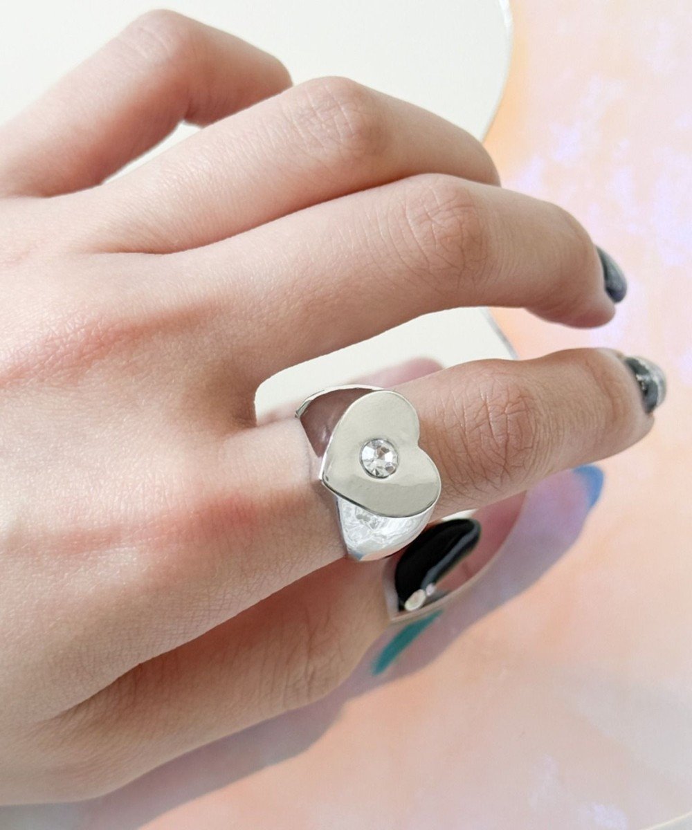 【ウィゴー/WEGO】のLストーンモチーフリング インテリア・キッズ・メンズ・レディースファッション・服の通販 founy(ファニー) 　ファッション　Fashion　レディースファッション　Fashion for Women　アクセサリー　Fashion Accessories　ストーン　Stone, Gem-Like　スマホ　Smartphone, Mobile Device　フォルム　Silhouette, Form　モチーフ　Motif, Design Theme　柄4|ID: prp329100004866207 ipo3291000000036224622