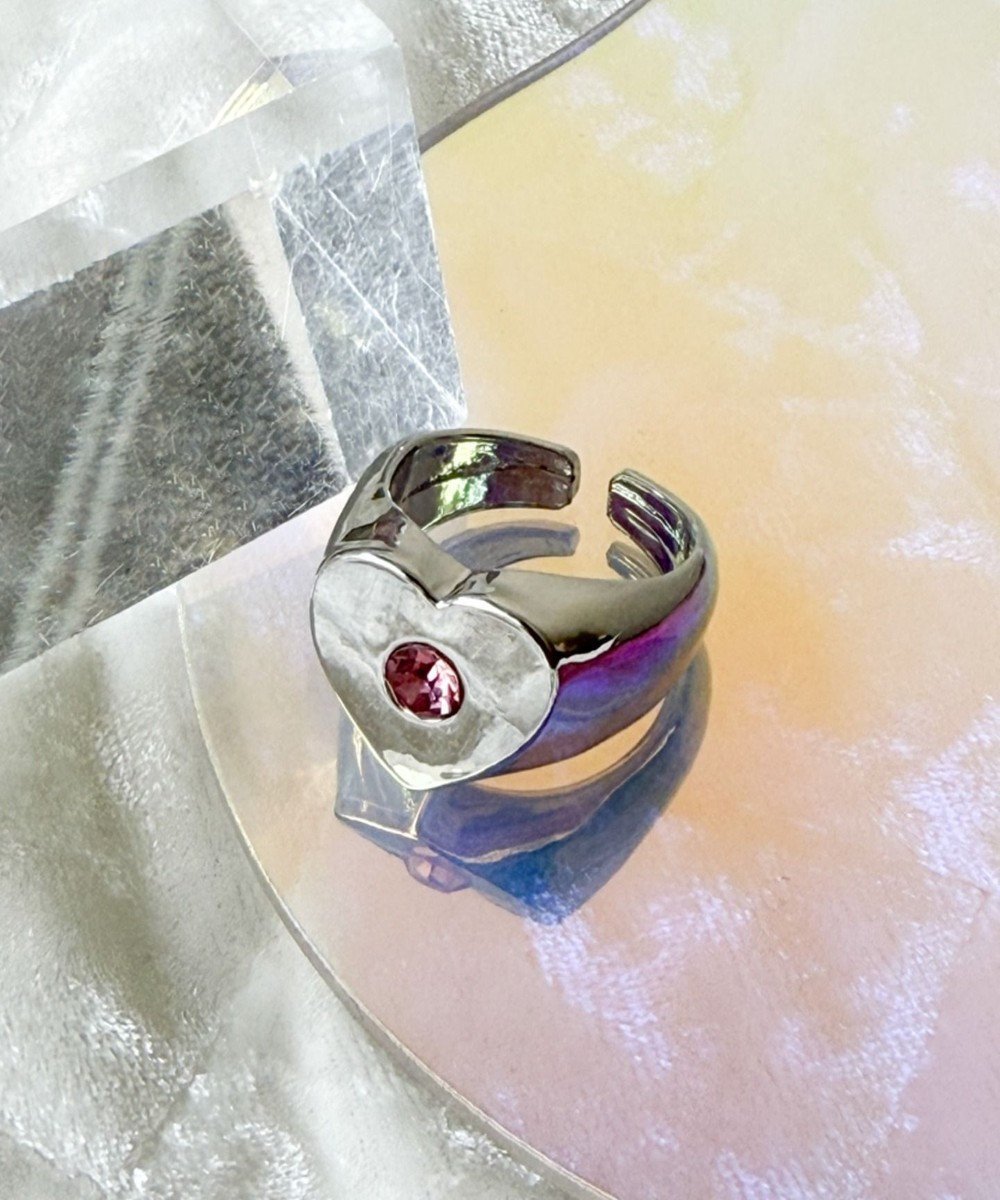 【ウィゴー/WEGO】のLストーンモチーフリング インテリア・キッズ・メンズ・レディースファッション・服の通販 founy(ファニー) 　ファッション　Fashion　レディースファッション　Fashion for Women　アクセサリー　Fashion Accessories　ストーン　Stone, Gem-Like　スマホ　Smartphone, Mobile Device　フォルム　Silhouette, Form　モチーフ　Motif, Design Theme　柄5|ID: prp329100004866207 ipo3291000000036224624