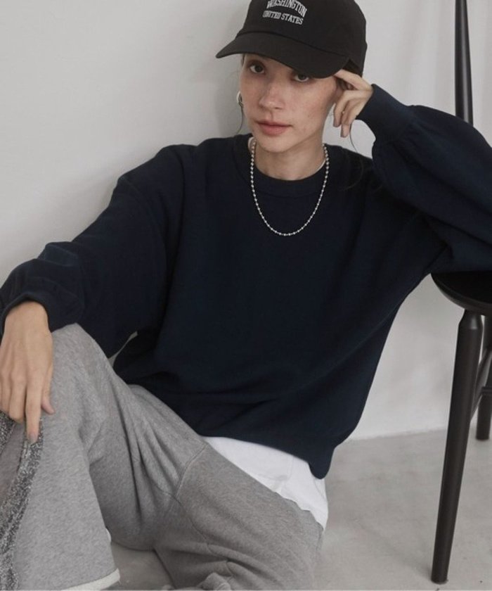 【ウィゴー/WEGO】の【ANGIE VINTAGE】スウェットライクニット インテリア・キッズ・メンズ・レディースファッション・服の通販 founy(ファニー) https://founy.com/ ファッション Fashion レディースファッション Fashion for Women トップス・カットソー Cut & Sew Tops ニット Knit Tops & Sweaters レディースパーカー・カジュアルフーディー Casual Hoodies & Sweatshirts スウェット・クルーネックトップス Sweatshirts & Crewnecks / Relaxed Fit Sweat Tops 春 Spring スウェット / スエット Sweatshirt, Sweatwear スラックス Slacks, Dress Pants セーター Sweater, Knitwear タイトスカート Pencil Skirt, Tight Skirt デニム Denim, Jeans Material トレンド Trend, Trending Now 定番 Standard, Basic Item ベーシック Basic, Essential ボトム Bottoms, Lower Wear ミックス Mix, Mixed Style A/W・秋冬 Autumn/Winter おすすめ Recommended / Our Picks |ID: prp329100004866209 ipo3291000000036224648