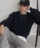 【ウィゴー/WEGO】の【ANGIE VINTAGE】スウェットライクニット 人気、トレンドファッション・服の通販 founy(ファニー) ファッション Fashion レディースファッション Fashion for Women トップス・カットソー Cut & Sew Tops ニット Knit Tops & Sweaters レディースパーカー・カジュアルフーディー Casual Hoodies & Sweatshirts スウェット・クルーネックトップス Sweatshirts & Crewnecks / Relaxed Fit Sweat Tops 春 Spring スウェット / スエット Sweatshirt, Sweatwear スラックス Slacks, Dress Pants セーター Sweater, Knitwear タイトスカート Pencil Skirt, Tight Skirt デニム Denim, Jeans Material トレンド Trend, Trending Now 定番 Standard, Basic Item ベーシック Basic, Essential ボトム Bottoms, Lower Wear ミックス Mix, Mixed Style A/W・秋冬 Autumn/Winter おすすめ Recommended / Our Picks thumbnail ネイビー|ID: prp329100004866209 ipo3291000000036224650