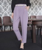 【ティアクラッセ/Tiaclasse】の【おのののかさん着用】とろみカラーテーパードパンツ 人気、トレンドファッション・服の通販 founy(ファニー) ファッション Fashion レディースファッション Fashion for Women パンツ Pants & Trousers ウォッシャブル Machine Washable 春 Spring 洗える Machine Washable 秋 Autumn ストレッチ Stretch, Stretchy Fabric とろみ Fluid, Flowy Fabric ツイル Twist, Twisted Detail フェイク Faux, Fake フリル Frill, Ruffle ボトム Bottoms, Lower Wear ポケット Pocket, Pocket Detail ループ Loop, Loop Knit 楽ちん Easy Fit, Comfortable 冬 Winter / This Winter A/W・秋冬 Autumn/Winter S/S・春夏 SS, Spring/Summer, Warm Season 夏 Summer エレガント 上品 Elegant ビジネス 仕事 通勤 Business / Work / Commuting thumbnail ラベンダー|ID: prp329100004866214 ipo3291000000036224710