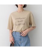 【23区/NIJYUSANKU】の【SLOW/一部店舗限定】ヴィンテージライク ロゴ Tシャツ 人気、トレンドファッション・服の通販 founy(ファニー) ファッション Fashion レディースファッション Fashion for Women トップス・カットソー Cut & Sew Tops シャツ・ブラウス・オフィスカジュアル Elegant Blouses & Button-Ups ロングTシャツ・Tシャツ Longline T-Shirts & Tees カットソー・ベーシックTシャツ Cut-and-Sewn Tops / Stretch Tees & Basics ヴィンテージ Vintage Style 春 Spring カットソー Cut and Sewn Top バランス Balance, Style Balance プリント Print, Printed Pattern ホールガーメント WholeGarment, Seamless Knit リラックス Relax, Relaxed Fit S/S・春夏 SS, Spring/Summer, Warm Season 夏 Summer 2026年 2026 thumbnail ベージュ系|ID: prp329100004866225 ipo3291000000036224852