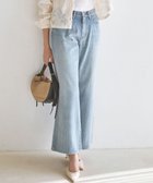 【23区/NIJYUSANKU】の【SLOW/一部店舗限定】ワイドシルエット デニム パンツ 人気、トレンドファッション・服の通販 founy(ファニー) ファッション Fashion レディースファッション Fashion for Women パンツ Pants & Trousers デニムパンツ・ジーンズ・美脚デニム Denim Jeans & Pants ヴィンテージ Vintage Style 春 Spring デニム Denim, Jeans Material フィット Fit, Slim Fit フレア Flare, Flared リラックス Relax, Relaxed Fit ワイド Wide, Wide Fit S/S・春夏 SS, Spring/Summer, Warm Season 夏 Summer 2026年 2026 thumbnail スカイブルー系|ID: prp329100004866227 ipo3291000000036224887