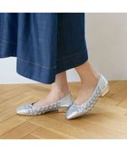 【リズ ラフィーネ/Riz raffinee】のRiz raffinee メッシュフラットパンプス シルバー|ID: prp329100004866229 ipo3291000000036283763