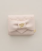 【メゾンドフルール/Maison de FLEUR】のキルティングFリボンウォレット 人気、トレンドファッション・服の通販 founy(ファニー) ファッション Fashion レディースファッション Fashion for Women ミニ財布・二つ折り財布 Wallets & Card Cases おすすめ Recommended / Our Picks キルティング Quilted, Quilting コンパクト Compact, Small Size ポケット Pocket, Pocket Detail モチーフ Motif, Design Theme リボン Ribbon, Bow エレガント 上品 Elegant 財布 Wallet, Purse thumbnail Pink|ID: prp329100004866235 ipo3291000000036224976
