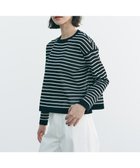 【アンフィーロ 自由区/UNFILO】のシアーフォルムニット ボーダー 人気、トレンドファッション・服の通販 founy(ファニー) ファッション Fashion レディースファッション Fashion for Women トップス・カットソー Cut & Sew Tops ニット Knit Tops & Sweaters ウォッシャブル Machine Washable シアー Sheer, See-Through セーター Sweater, Knitwear フォルム Silhouette, Form ボーダー Border, Stripe 夏 Summer 抗菌 Antibacterial, Bacteria-Resistant 春 Spring S/S・春夏 SS, Spring/Summer, Warm Season thumbnail ブラック×ベージュ|ID: prp329100004866238 ipo3291000000036225015