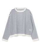 【アンフィーロ 自由区/UNFILO】のシアーフォルムニット ボーダー 人気、トレンドファッション・服の通販 founy(ファニー) ファッション Fashion レディースファッション Fashion for Women トップス・カットソー Cut & Sew Tops ニット Knit Tops & Sweaters ウォッシャブル Machine Washable シアー Sheer, See-Through セーター Sweater, Knitwear フォルム Silhouette, Form ボーダー Border, Stripe 夏 Summer 抗菌 Antibacterial, Bacteria-Resistant 春 Spring S/S・春夏 SS, Spring/Summer, Warm Season thumbnail オフ×ネイビー|ID: prp329100004866238 ipo3291000000036225017