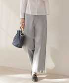 【ジェイ プレス/J.PRESS】のTCリネン ドライツイル ストレート パンツ グレーシャンブレー系|ID: prp329100004866367 ipo3291000000036240842