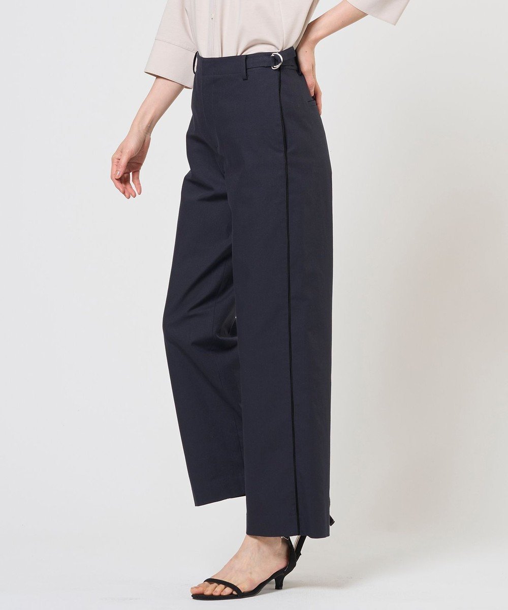【ジェイ プレス/J.PRESS】のTCリネン ドライツイル ストレート パンツ インテリア・キッズ・メンズ・レディースファッション・服の通販 founy(ファニー) ファッション Fashion レディースファッション Fashion for Women パンツ Pants & Trousers おすすめ Recommended / Our Picks シャンブレー Chambray, Denim-Like Fabric ジャケット Jacket, Outerwear ストレート Straight, Straight Cut セットアップ Set-Up, Coordinated Outfit リネン Linen, Linen Fabric ロング Long, Long-Length エレガント 上品 Elegant 夏 Summer 春 Spring S/S・春夏 SS, Spring/Summer, Warm Season ビジネス 仕事 通勤 Business / Work / Commuting ネイビー系|ID: prp329100004866367 ipo3291000000036240844