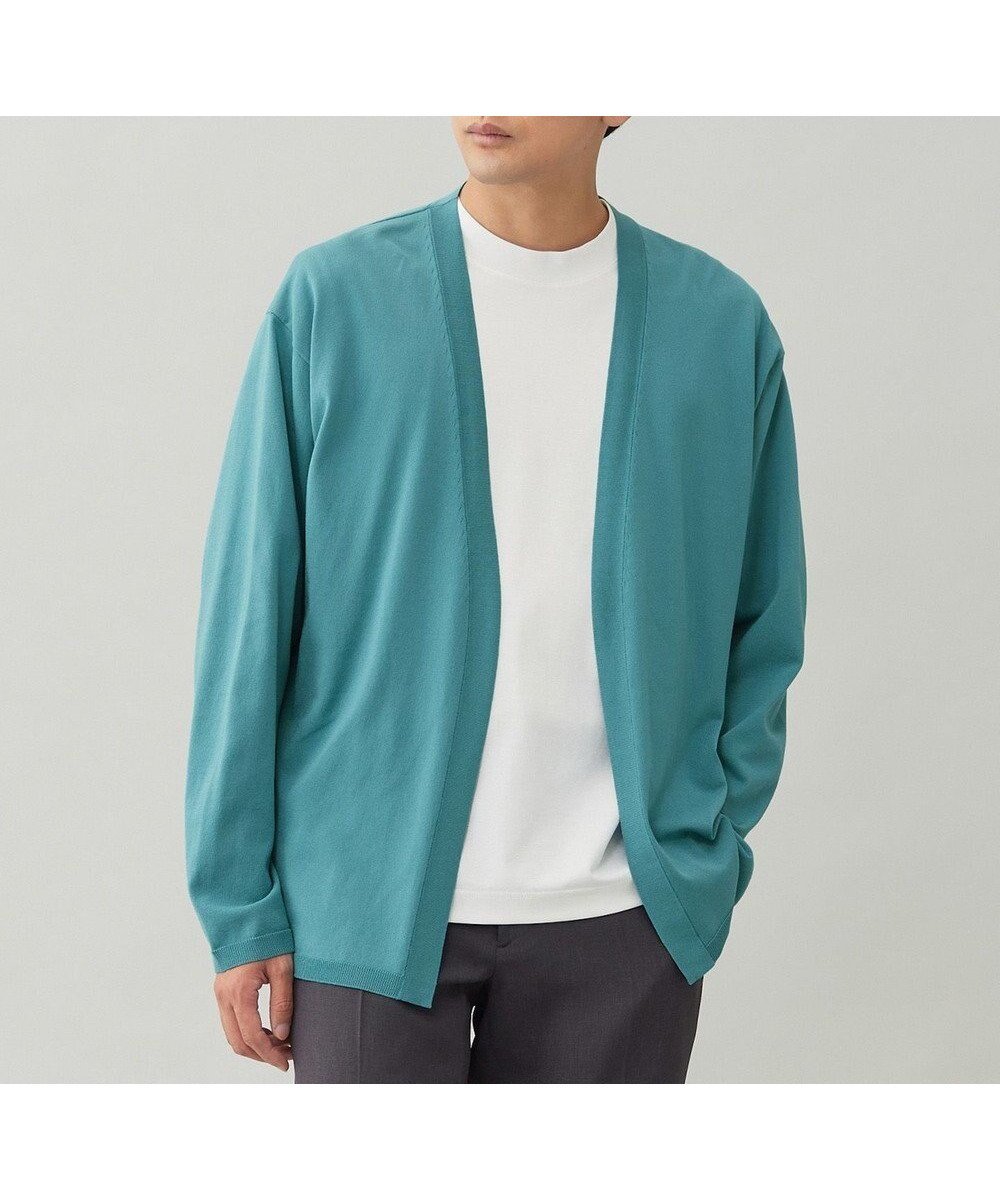 【アンフィーロ/UNFILO / MEN】のアラエルエアリーシアーカーデ 人気、トレンドファッション・服の通販 founy(ファニー) 　ファッション　Fashion　メンズファッション　Fashion for Men　トップス・カットソー　Cut & Sew Tops　カーディガン / 羽織り　Cardigans　ウォッシャブル　Machine Washable　カーディガン　Cardigan, Knitwear　抗菌　Antibacterial, Bacteria-Resistant　シアー　Sheer, See-Through　スラックス　Slacks, Dress Pants　デニム　Denim, Jeans Material　羽織　Haori, Light Jacket　A/W・秋冬　Autumn/Winter　S/S・春夏　SS, Spring/Summer, Warm Season　おすすめ　Recommended / Our Picks　夏　Summer　ビジネス 仕事 通勤　Business / Work / Commuting　 other-1|ID: prp329100004866373 ipo3291000000036240934