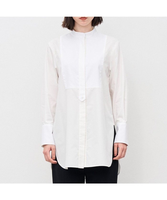 【アンクレイヴ/uncrave】のブロードクロス ドレスシャツ インテリア・キッズ・メンズ・レディースファッション・服の通販 founy(ファニー) https://founy.com/ ファッション Fashion レディースファッション Fashion for Women トップス・カットソー Cut & Sew Tops シャツ・ブラウス・オフィスカジュアル Elegant Blouses & Button-Ups ワンピース Dresses フォーマル・パーティードレス・結婚式用ドレス Elegant & Casual Dresses オックス Oxford Fabric カフス Cuff Design サテン Satin, Glossy Fabric スリット Slit, Slit Detail ドレス Dress, One-Piece ブロード Broadcloth, Fine Cotton ヨーク Yoke, Yoke Design A/W・秋冬 Autumn/Winter |ID: prp329100004866378 ipo3291000000036241030