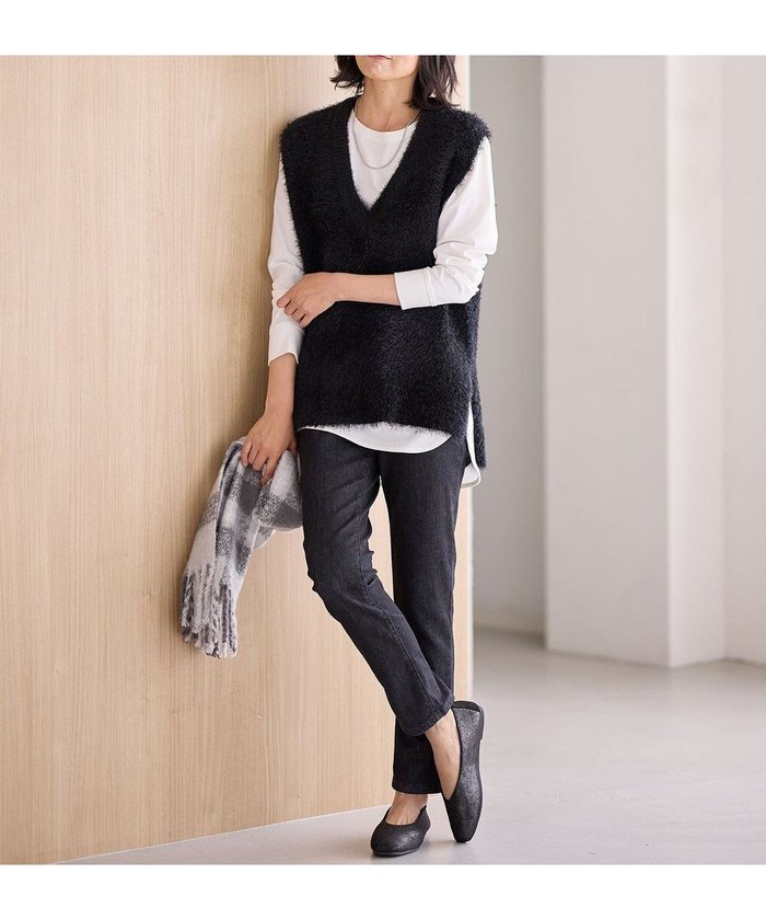 【エニー/ANY】の【ウエストゴム/ストレッチ】ウルトライージーデニムパンツ インテリア・キッズ・メンズ・レディースファッション・服の通販 founy(ファニー) https://founy.com/ ファッション Fashion レディースファッション Fashion for Women パンツ Pants & Trousers デニムパンツ・ジーンズ・美脚デニム Denim Jeans & Pants おすすめ Recommended / Our Picks インナー Innerwear シンプル Simple, Minimal ストレッチ Stretch, Stretchy Fabric チュニック Tunic, Long Top デニム Denim, Jeans Material 夏 Summer S/S・春夏 SS, Spring/Summer, Warm Season A/W・秋冬 Autumn/Winter |ID: prp329100004866380 ipo3291000000036241068