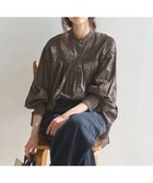 【23区/NIJYUSANKU】の【SLOW/一部店舗限定】コットンボイル ギャザー ブラウス 人気、トレンドファッション・服の通販 founy(ファニー) ファッション Fashion レディースファッション Fashion for Women トップス・カットソー Cut & Sew Tops シャツ・ブラウス・オフィスカジュアル Elegant Blouses & Button-Ups イエロー Yellow 春 Spring ギャザー Gathered, Ruffled タンブラー Tumbler, Travel Mug デニム Denim, Jeans Material 定番 Standard, Basic Item フェミニン Feminine, Girly リゾート Resort, Vacation Style リラックス Relax, Relaxed Fit S/S・春夏 SS, Spring/Summer, Warm Season 夏 Summer エレガント 上品 Elegant 2026年 2026 thumbnail ダークブラウン系|ID: prp329100004866382 ipo3291000000036241105