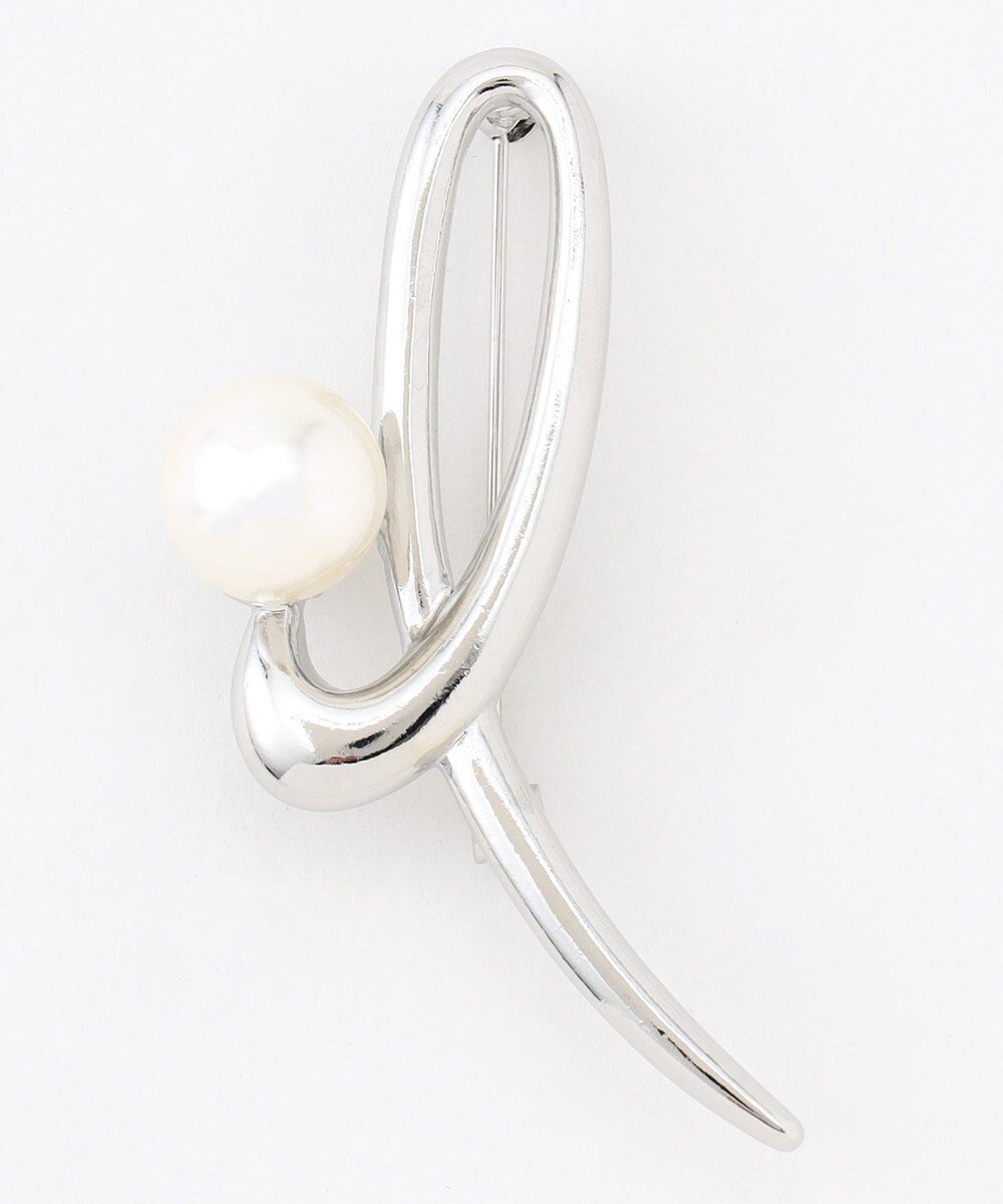 【エニー/ANY】のメタルブローチ インテリア・キッズ・メンズ・レディースファッション・服の通販 founy(ファニー) 　ファッション　Fashion　レディースファッション　Fashion for Women　アクセサリー　Fashion Accessories　シンプル　Simple, Minimal　ストール　Stole, Wrap　ブローチ　Brooch, Pin Brooch　メタル　Metal, Metal Parts　ワンポイント　One Point, Statement Accent　再入荷　Restock / Back in Stock　おすすめ　Recommended / Our Picks　エレガント 上品　Elegant　セレモニー　Ceremony　ギフト プレゼント　Gift / Present　シルバー|ID: prp329100004866383 ipo3291000000036241125