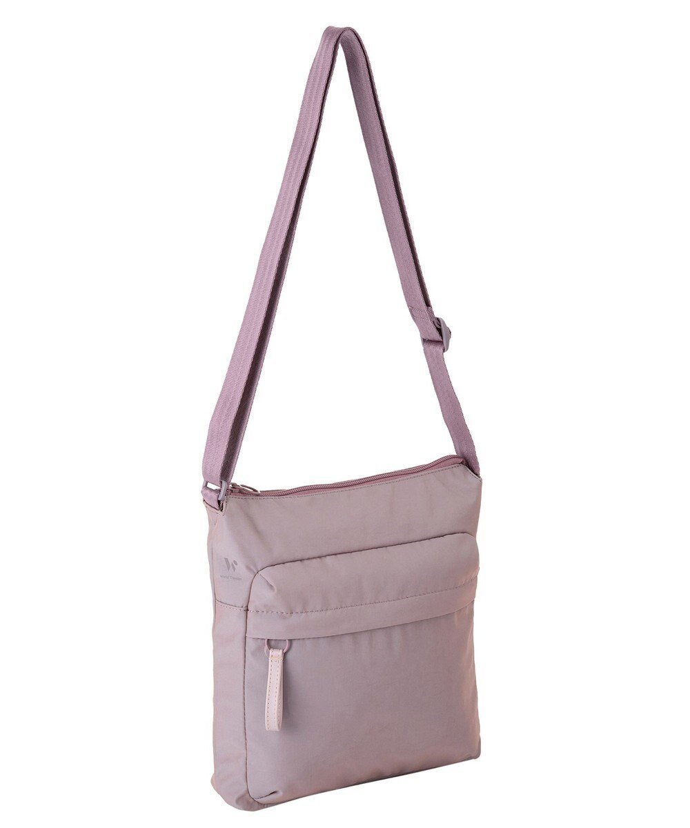 【エースバッグズアンドラゲッジ/ACE BAGS & LUGGAGE】のWorld Traveler ミラ ショルダーバッグ 17531 ワールドトラベラー インテリア・キッズ・メンズ・レディースファッション・服の通販 founy(ファニー) 　ファッション　Fashion　レディースファッション　Fashion for Women　傘　Umbrella, Parasol　トラベル　Travel, Travel Gear　フロント　Front, Front Design　ポケット　Pocket, Pocket Detail　旅行　Travel　モーブピンク|ID: prp329100004866390 ipo3291000000036241278
