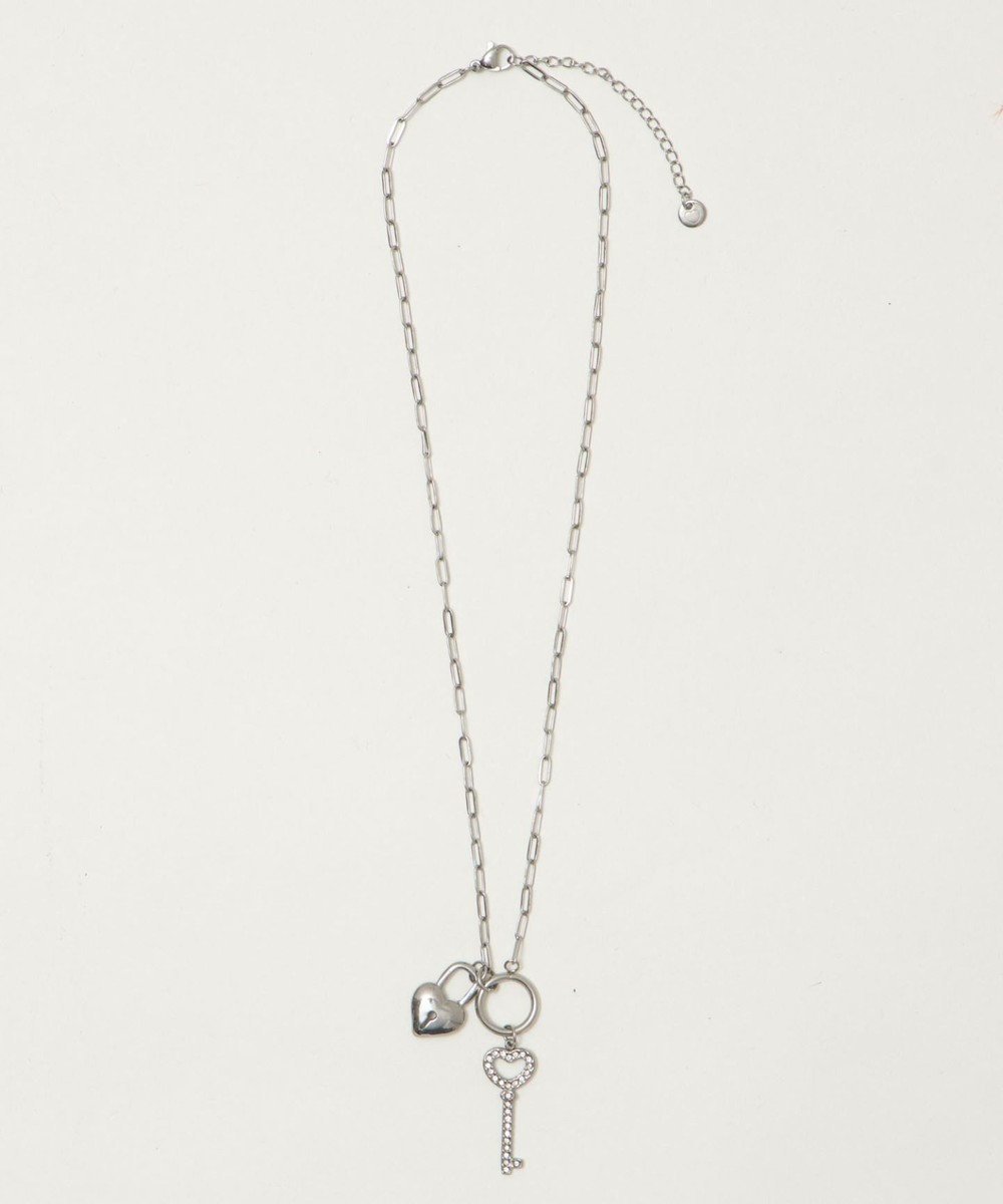 【ウィゴー/WEGO】のLステンレスハートモチーフチェーンネックレス インテリア・キッズ・メンズ・レディースファッション・服の通販 founy(ファニー) 　ファッション　Fashion　レディースファッション　Fashion for Women　ジュエリー　Jewelry　ネックレス　Necklaces & Pendants　おすすめ　Recommended / Our Picks　アクセサリー　Fashion Accessories　スマホ　Smartphone, Mobile Device　ネックレス　Necklace, Pendant Necklace　柄2|ID: prp329100004866400 ipo3291000000036241572