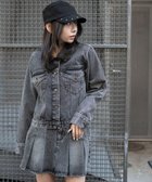 【ウィゴー/WEGO】の【SETUP対応アイテム】デニムジャケット 人気、トレンドファッション・服の通販 founy(ファニー) ファッション Fashion レディースファッション Fashion for Women アウター Coat / Outerwear Collection レディースジャケット・軽アウター Jackets デニムジャケット / カジュアルアウター Denim Jackets インナー Innerwear 春 Spring 秋 Autumn ジャケット Jacket, Outerwear スマホ Smartphone, Mobile Device セットアップ Set-Up, Coordinated Outfit デニム Denim, Jeans Material トレンド Trend, Trending Now バランス Balance, Style Balance パーカー Hoodie, Parka ロング Long, Long-Length 冬 Winter / This Winter S/S・春夏 SS, Spring/Summer, Warm Season おすすめ Recommended / Our Picks 夏 Summer 2026年 2026 thumbnail ブラックその他|ID: prp329100004866402 ipo3291000000036241598
