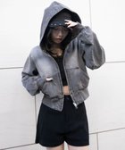 【ウィゴー/WEGO】のデニムショートフードブルゾン 人気、トレンドファッション・服の通販 founy(ファニー) ファッション Fashion レディースファッション Fashion for Women アウター Coat / Outerwear Collection レディースジャケット・軽アウター Jackets ブルゾンジャケット・スポーティアウター Blouson Jackets デニムジャケット / カジュアルアウター Denim Jackets インナー Innerwear 春 Spring 秋 Autumn カーゴパンツ Cargo Pants, Utility Pants コンパクト Compact, Small Size ショート Short, Short Length ジャケット Jacket, Outerwear スマホ Smartphone, Mobile Device デニム Denim, Jeans Material トレンド Trend, Trending Now バランス Balance, Style Balance フレア Flare, Flared ブルゾン Blouson, Bomber Jacket ボトム Bottoms, Lower Wear ミックス Mix, Mixed Style ロング Long, Long-Length 冬 Winter / This Winter S/S・春夏 SS, Spring/Summer, Warm Season おすすめ Recommended / Our Picks 夏 Summer thumbnail グレー|ID: prp329100004866403 ipo3291000000036241611