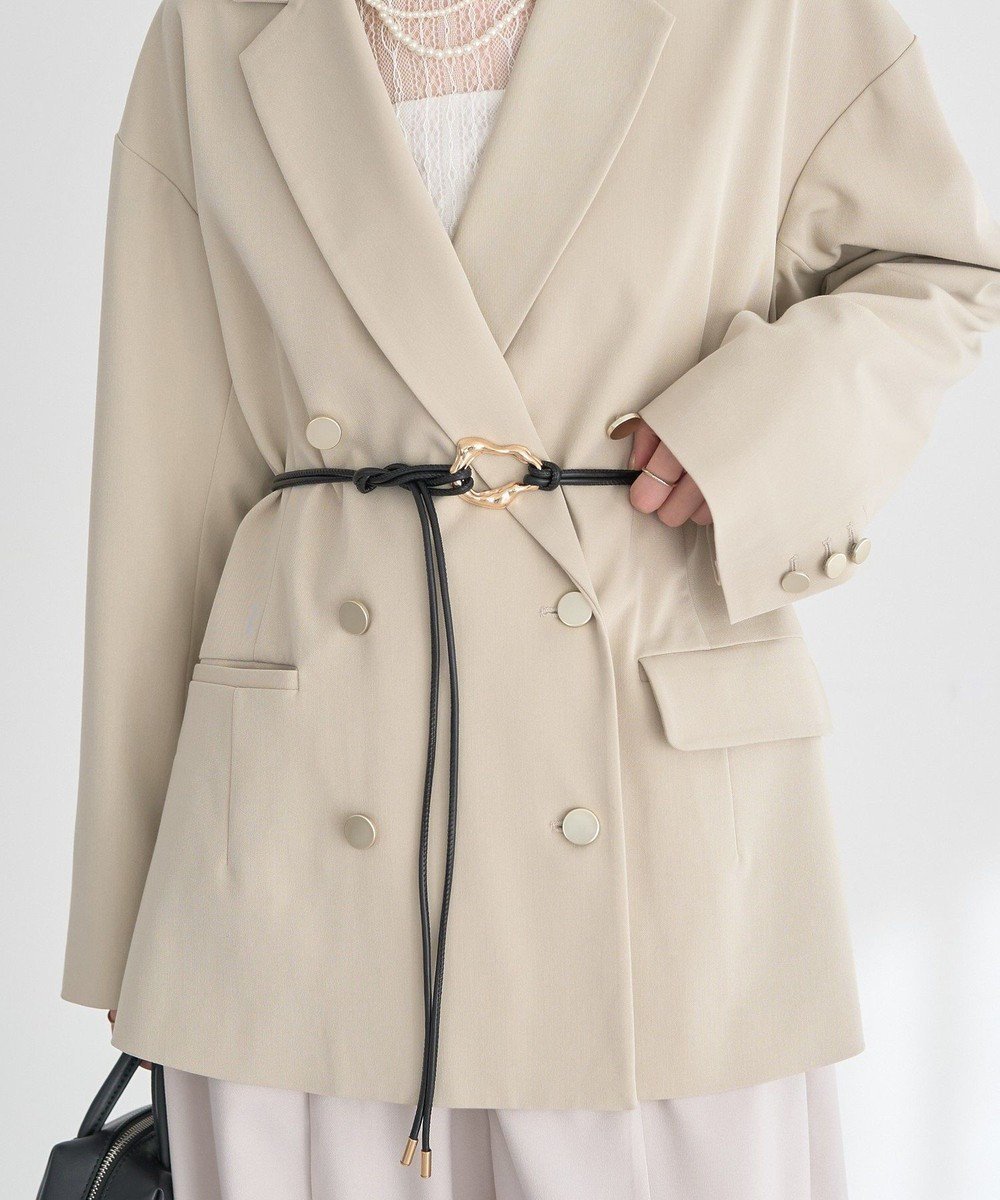 【アースミュージックアンドエコロジー/earth music&ecology】のニュアンスバックルサッシュベルト インテリア・キッズ・メンズ・レディースファッション・服の通販 founy(ファニー) ファッション Fashion レディースファッション Fashion for Women バッグ Bags ベルト&ウエストマーク Belts & Waist Accessories シンプル Simple, Minimal トレンド Trend, Trending Now ドレープ Drape, Draping Fabric バランス Balance, Style Balance フォルム Silhouette, Form Black|ID: prp329100004866409 ipo3291000000036241711