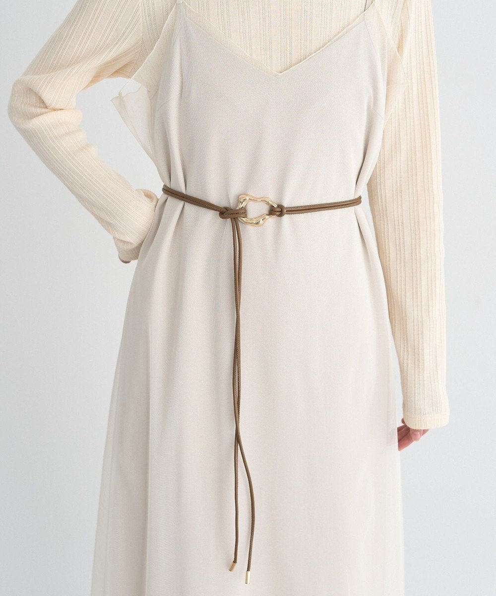 【アースミュージックアンドエコロジー/earth music&ecology】のニュアンスバックルサッシュベルト インテリア・キッズ・メンズ・レディースファッション・服の通販 founy(ファニー) ファッション Fashion レディースファッション Fashion for Women バッグ Bags ベルト&ウエストマーク Belts & Waist Accessories シンプル Simple, Minimal トレンド Trend, Trending Now ドレープ Drape, Draping Fabric バランス Balance, Style Balance フォルム Silhouette, Form Light Brown|ID: prp329100004866409 ipo3291000000036241713