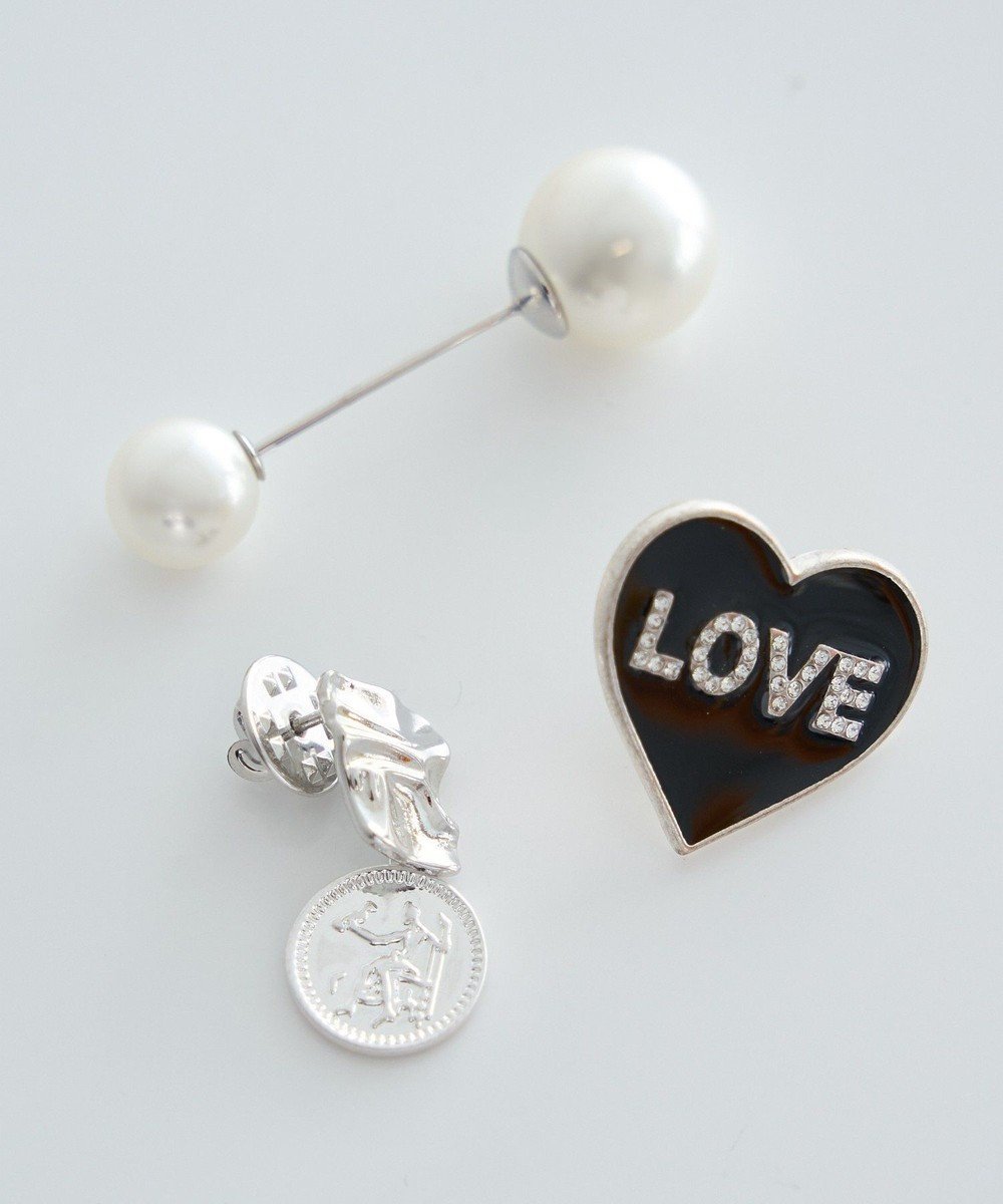 【アースミュージックアンドエコロジー/earth music&ecology】のハッピーモチーフブローチセット インテリア・キッズ・メンズ・レディースファッション・服の通販 founy(ファニー) ファッション Fashion レディースファッション Fashion for Women アクセサリー Fashion Accessories コイン Coin, Coin Design シンプル Simple, Minimal パール Pearl, Pearl Accent ブローチ Brooch, Pin Brooch モチーフ Motif, Design Theme ワンポイント One Point, Statement Accent ビジネス 仕事 通勤 Business / Work / Commuting Silver|ID: prp329100004866410 ipo3291000000036241722