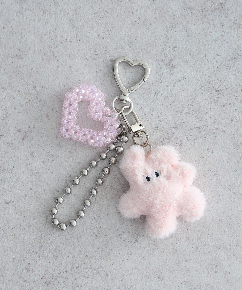 【アースミュージックアンドエコロジー/earth music&ecology】のアソートマスコットチャーム インテリア・キッズ・メンズ・レディースファッション・服の通販 founy(ファニー) 　ファッション　Fashion　レディースファッション　Fashion for Women　おすすめ　Recommended / Our Picks　アクセサリー　Fashion Accessories　キーホルダー　Keychain, Key Holder　シンプル　Simple, Minimal　チェーン　Chain, Chain Strap　チャーム　Charm, Pendant　トレンド　Trend, Trending Now　ポーチ　Pouch, Small Case　Pink|ID: prp329100004866412 ipo3291000000036241745