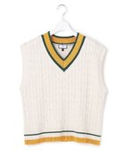 【ジェイプレスヨークストリート/J.PRESS YORK STREET】の【WOMEN】ケーブルチルデン ニットベスト 人気、トレンドファッション・服の通販 founy(ファニー) ファッション Fashion レディースファッション Fashion for Women アウター Coat / Outerwear Collection トップス・カットソー Cut & Sew Tops ニット Knit Tops & Sweaters ベスト&ジレ / 重ね着スタイル Vests & Gilets アクセサリー Fashion Accessories アクリル Acrylic Material 春 Spring カーゴパンツ Cargo Pants, Utility Pants キャップ Cap, Baseball Cap クラシカル Classical, Vintage-Inspired スラックス Slacks, Dress Pants チュニック Tunic, Long Top デニム Denim, Jeans Material バランス Balance, Style Balance パール Pearl, Pearl Accent ベスト Vest, Waistcoat メガネ Glasses, Eyewear メタル Metal, Metal Parts ロング Long, Long-Length S/S・春夏 SS, Spring/Summer, Warm Season おすすめ Recommended / Our Picks 夏 Summer エレガント 上品 Elegant thumbnail アイボリー系|ID: prp329100004866413 ipo3291000000036241758