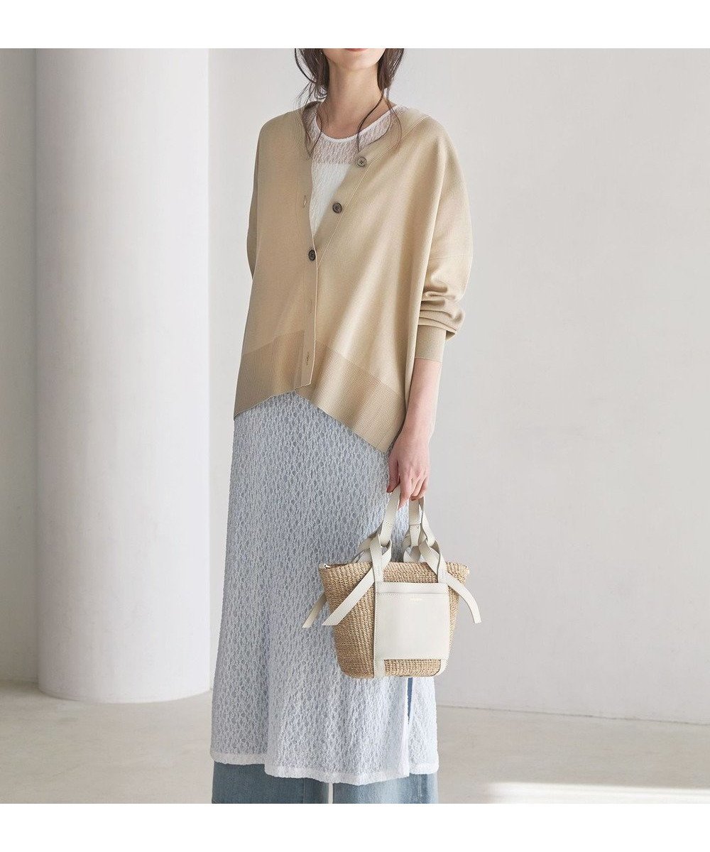 【23区/NIJYUSANKU】の【SLOW/一部店舗限定】リンクルレース レイヤード ワンピース 人気、トレンドファッション・服の通販 founy(ファニー) 　ファッション　Fashion　レディースファッション　Fashion for Women　ワンピース　Dresses　春　Spring　カットソー　Cut and Sewn Top　シアー　Sheer, See-Through　シンプル　Simple, Minimal　ストレッチ　Stretch, Stretchy Fabric　スリット　Slit, Slit Detail　タンク　Tank Top, Sleeveless Top　デニム　Denim, Jeans Material　バランス　Balance, Style Balance　フィット　Fit, Slim Fit　レース　Lace, Lace Fabric　S/S・春夏　SS, Spring/Summer, Warm Season　おすすめ　Recommended / Our Picks　夏　Summer　2026年　2026　 other-1|ID: prp329100004866419 ipo3291000000036241837